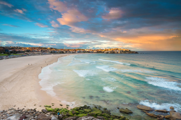 Sunset Tones, Bondi Beach, Australia. - FROTHERS GALLERY